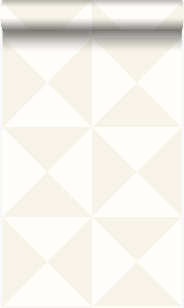 Origin Wallcoverings tapet grafisk form hvidt 53 cm x 10,05 m