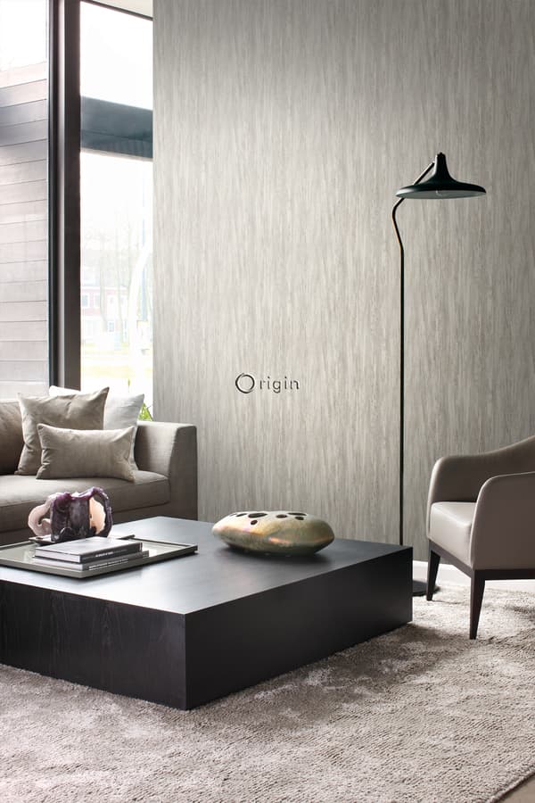 Origin Wallcoverings tapet träeffekt sandfärgat 53 cm x 10,05 m