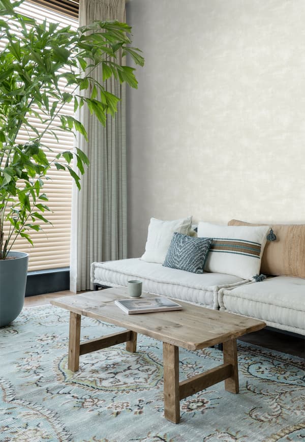 ESTAhome tapet betonglook ljusbeige 0,53 x 10,05 m