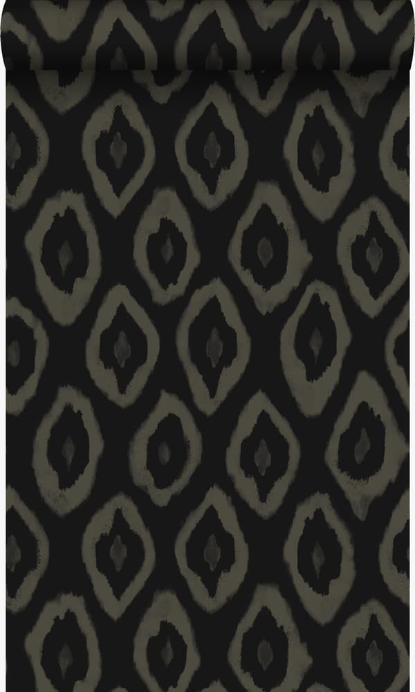 Origin Wallcoverings tapet Ikat svart 53 cm x 10,05 m