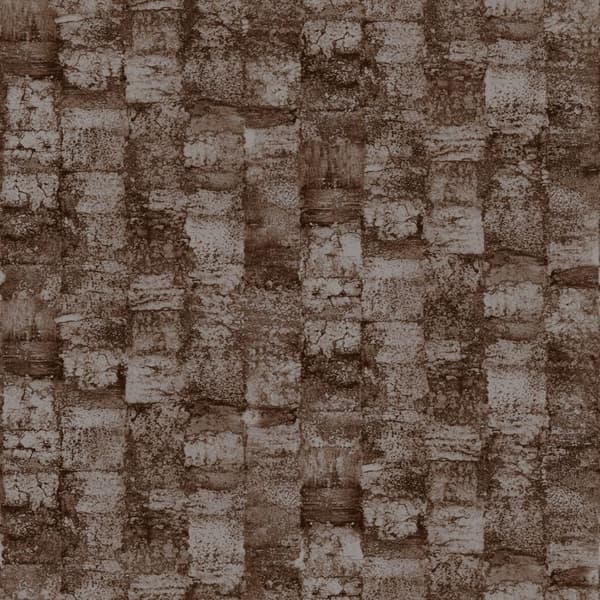 Origin Wallcoverings tapet med struktur mörkbrunt 53 cm x 10,05 m