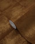 Miniatyrbild 6 av 8: Origin Wallcoverings tapet struktur glänsande kopparbrunt 53 cm x 10,05 m