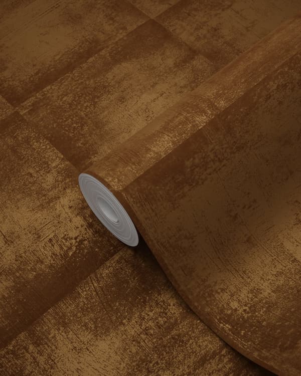 Origin Wallcoverings tapet struktur glänsande kopparbrunt 53 cm x 10,05 m