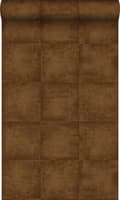 Miniatyrbild 1 av 8: Origin Wallcoverings tapet struktur glänsande kopparbrunt 53 cm x 10,05 m