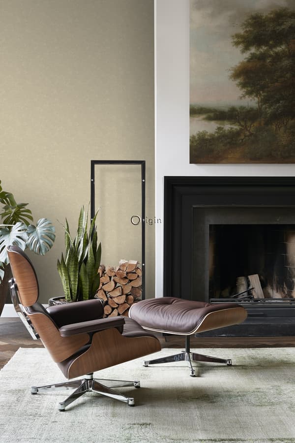 Origin Wallcoverings tapet enfärgad glänsande brons 53 cm x 10,05 m