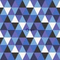 Miniatyrbild 5 av 6: Origin Wallcoverings tapet grafiska trianglar blått 53 cm x 10,05 m