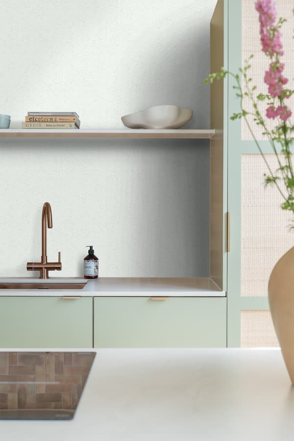 ESTAhome tapet geometriska mönster ljusgrönt 53 cm x 10,05 m