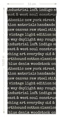 Miniatyrbild 8 av 8: ESTAhome tapet text stadssamtal svart 53 cm x 10,05 m