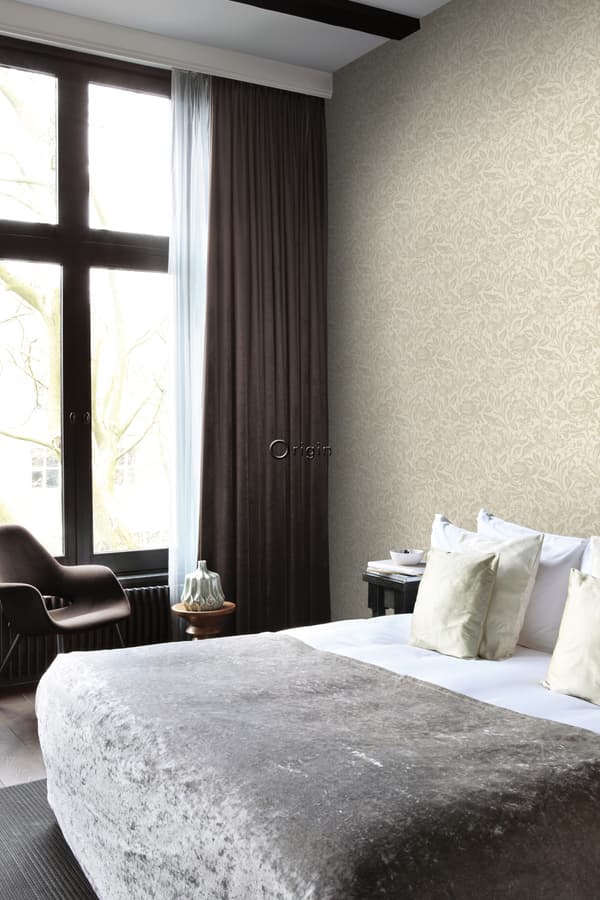 Origin Wallcoverings tapet blomster cremefarvet 53 cm x 10,05 m