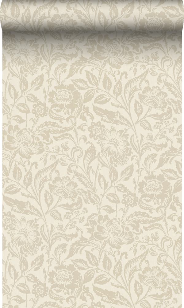 Origin Wallcoverings tapet blomster cremefarvet 53 cm x 10,05 m
