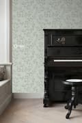 Miniatyrbillede 2 af 5: Origin Wallcoverings tapet blade havgrønt 53 cm x 10,05 m