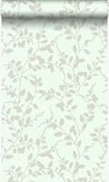 Miniatyrbillede 1 af 5: Origin Wallcoverings tapet blade havgrønt 53 cm x 10,05 m