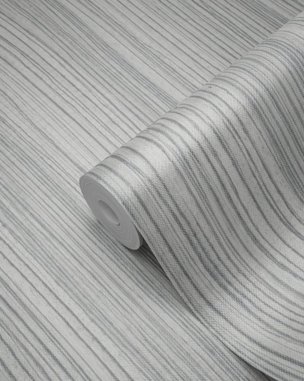 Origin Wallcoverings tapet ränder ljusgrått 53 cm x 10,05 m