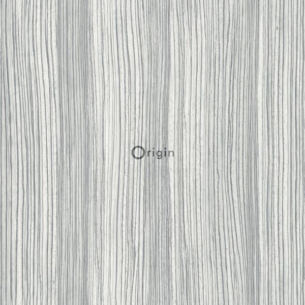 Origin Wallcoverings tapet ränder ljusgrått 53 cm x 10,05 m