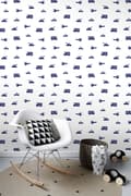 Miniatyrbild 7 av 8: ESTAhome tapet bilar blått 53 cm x 10,05 m