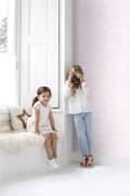 Miniatyrbillede 4 af 8: Origin Wallcoverings tapet zebraer lyserosa 53 cm x 10,05 m
