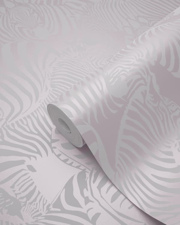 Origin Wallcoverings tapet zebraer lyserosa 53 cm x 10,05 m