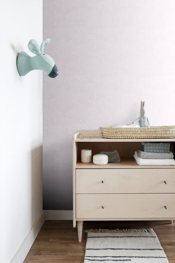Origin Wallcoverings tapet zebraer lyserosa 53 cm x 10,05 m