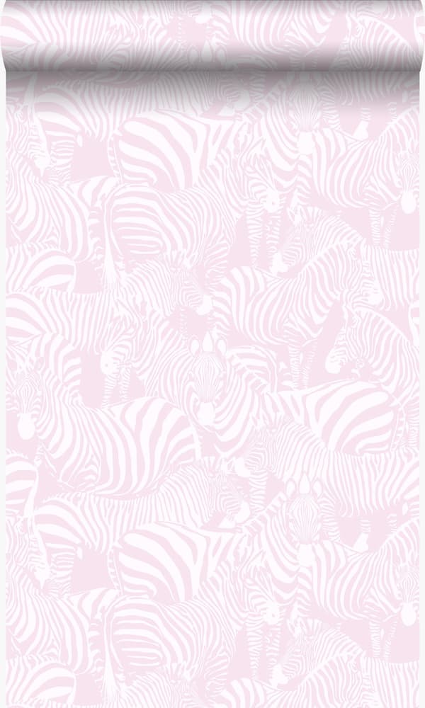 Origin Wallcoverings tapet zebraer lyserosa 53 cm x 10,05 m