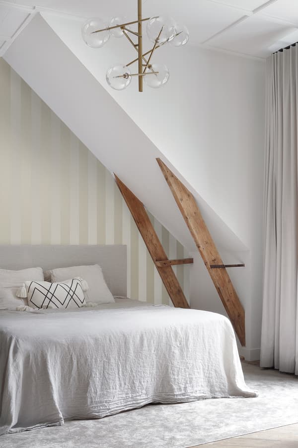Origin Wallcoverings tapet ränder mullvadsgrått 53 cm x 10,05 m