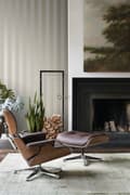Miniatyrbild 5 av 8: Origin Wallcoverings tapet ränder mullvadsgrått 53 cm x 10,05 m