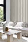 Miniatyrbild 2 av 8: Origin Wallcoverings tapet ränder mullvadsgrått 53 cm x 10,05 m