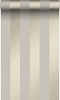 Miniatyrbild 1 av 8: Origin Wallcoverings tapet ränder mullvadsgrått 53 cm x 10,05 m