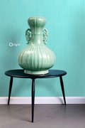 Miniatyrbillede 3 af 6: Origin Wallcoverings tapet grafisk form turkis 53 cm x 10,05 m