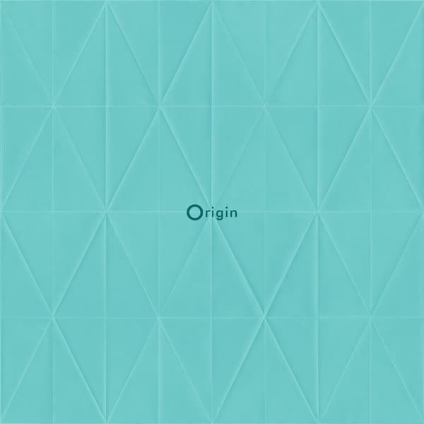 Origin Wallcoverings tapet grafisk form turkis 53 cm x 10,05 m