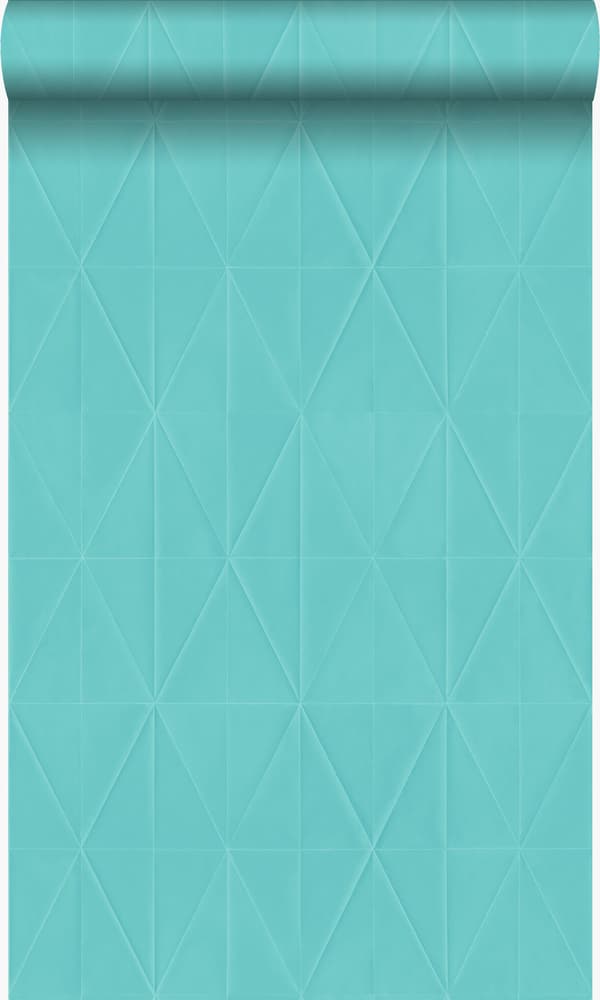 Origin Wallcoverings tapet grafisk form turkis 53 cm x 10,05 m
