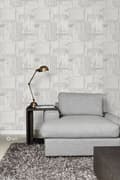 Miniatyrbild 5 av 8: Origin Wallcoverings tapet industriell korrugerad plåt 3D benfärgat 53 cm x 10,05 m