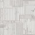 Miniatyrbild 7 av 8: Origin Wallcoverings tapet industriell korrugerad plåt 3D benfärgat 53 cm x 10,05 m