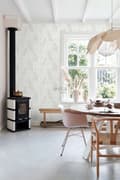 Miniatyrbild 6 av 8: ESTAhome tapet handmålade blad varmt grått - 139009 - 0,53 x 10,05 m