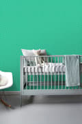 Miniatyrbild 2 av 8: ESTAhome tapet prickar grönt 53 cm x 10,05 m