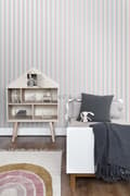Miniatyrbillede 8 af 8: ESTAhome tapet striber blåt og rødt 53 cm x 10,05 m