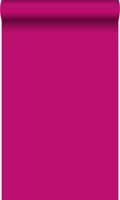 Miniatyrbillede 1 af 5: Origin Wallcoverings tapet ensfarvet slikrosa 53 cm x 10,05 m