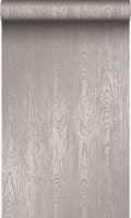 Miniatyrbild 1 av 8: Origin Wallcoverings tapet träplankor med nerver mullvadsgrått 53 cm x 10,05 m
