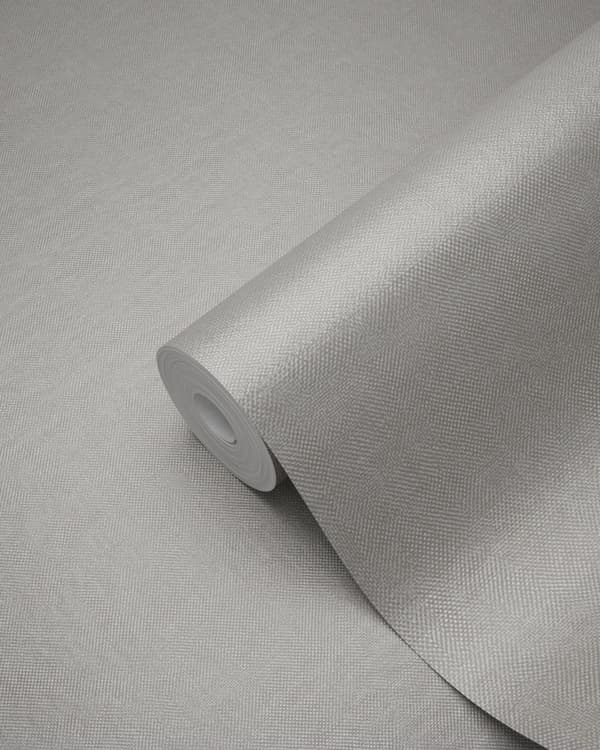 Origin Wallcoverings tapet linne grårosa 53 cm x 10,05 m