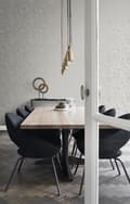 Miniatyrbild 4 av 8: Origin Wallcoverings tapet blommor lila 53 cm x 10,05 m