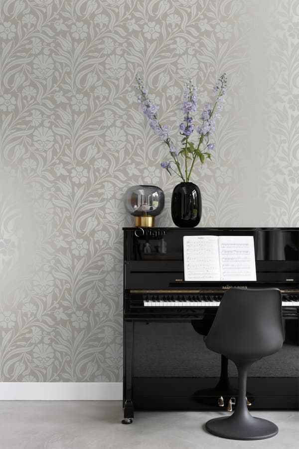 Origin Wallcoverings tapet blommor lila 53 cm x 10,05 m