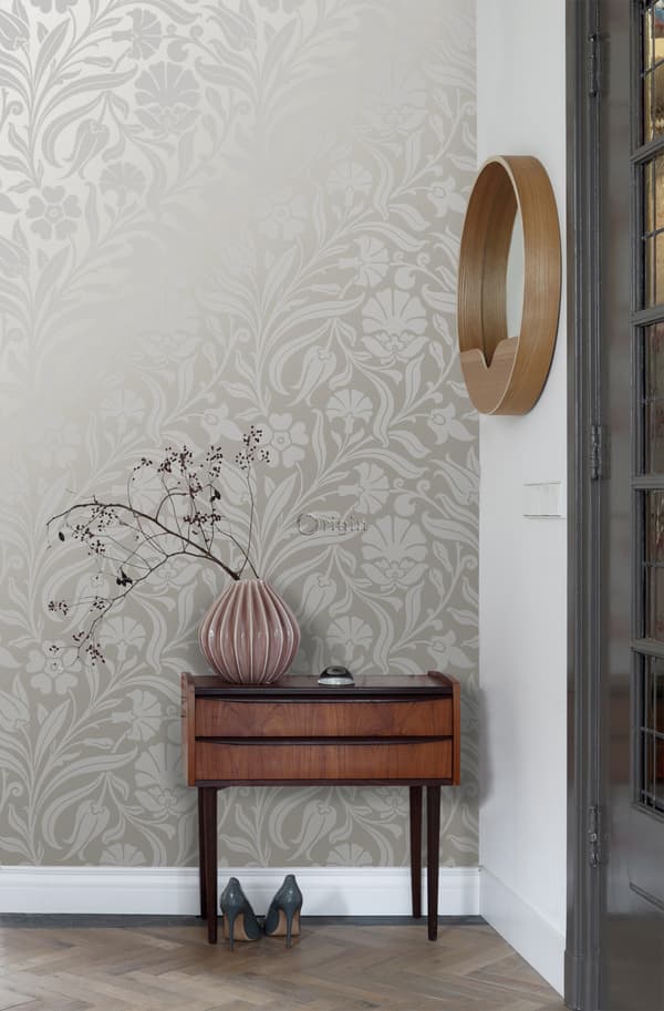 Origin Wallcoverings tapet blommor lila 53 cm x 10,05 m