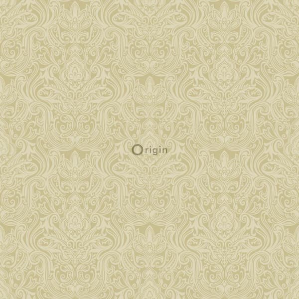 Origin Wallcoverings tapet ornament guldglänsande 53 cm x 10,05 m