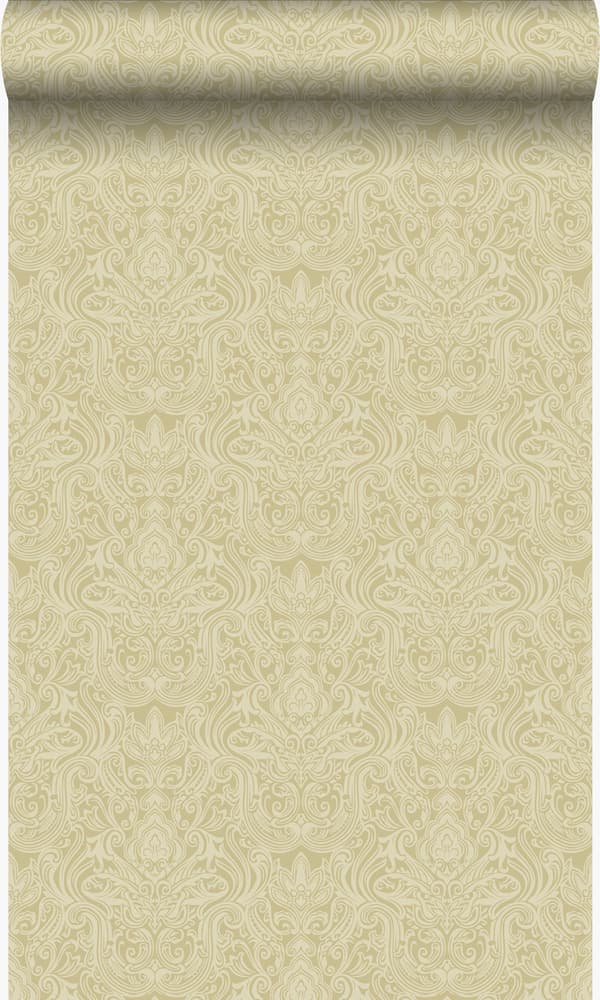 Origin Wallcoverings tapet ornament guldglänsande 53 cm x 10,05 m