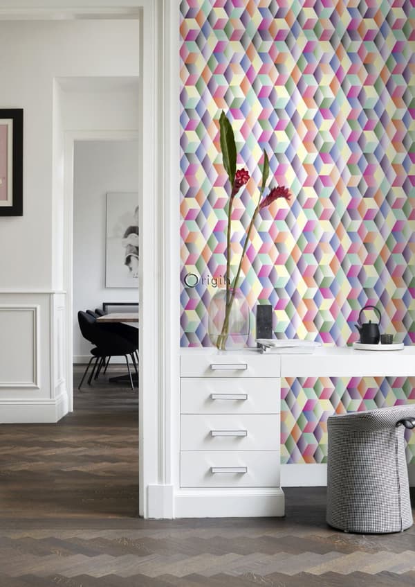 Origin Wallcoverings tapet XXL grafiskt motiv flerfärgat 50 x 900 cm