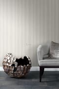 Miniatyrbild 2 av 8: Origin Wallcoverings tapet ränder grått 53 cm x 10,05 m