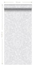 Miniatyrbild 7 av 7: Origin Wallcoverings tapet ornament ljusgrått 53 cm x 10,05 m