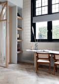 Miniatyrbild 7 av 8: Origin Wallcoverings tapet stora slitna rundlar mullvadsgrått 53 cm x 10,05 m