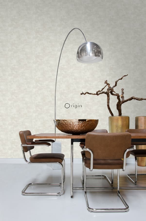 Origin Wallcoverings tapet betonglook ljusbeige 53 cm x 10,05 m
