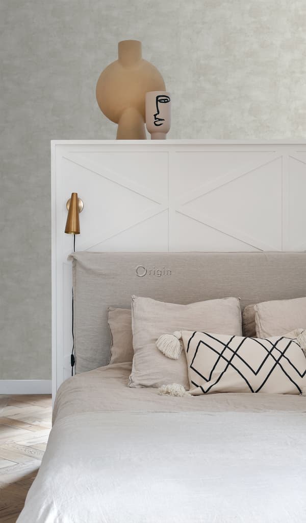 Origin Wallcoverings tapet betonglook ljusbeige 53 cm x 10,05 m