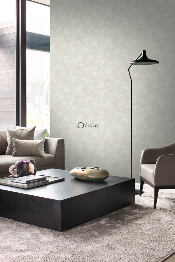 Origin Wallcoverings tapet betonglook ljusbeige 53 cm x 10,05 m